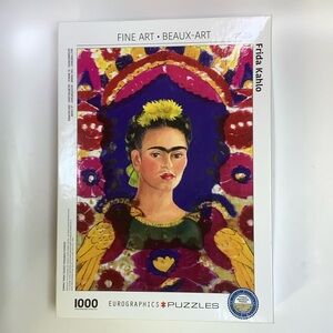 Frida Kahlo 1000-Piece Jigsaw Puzzle Self Portrait-The Frame